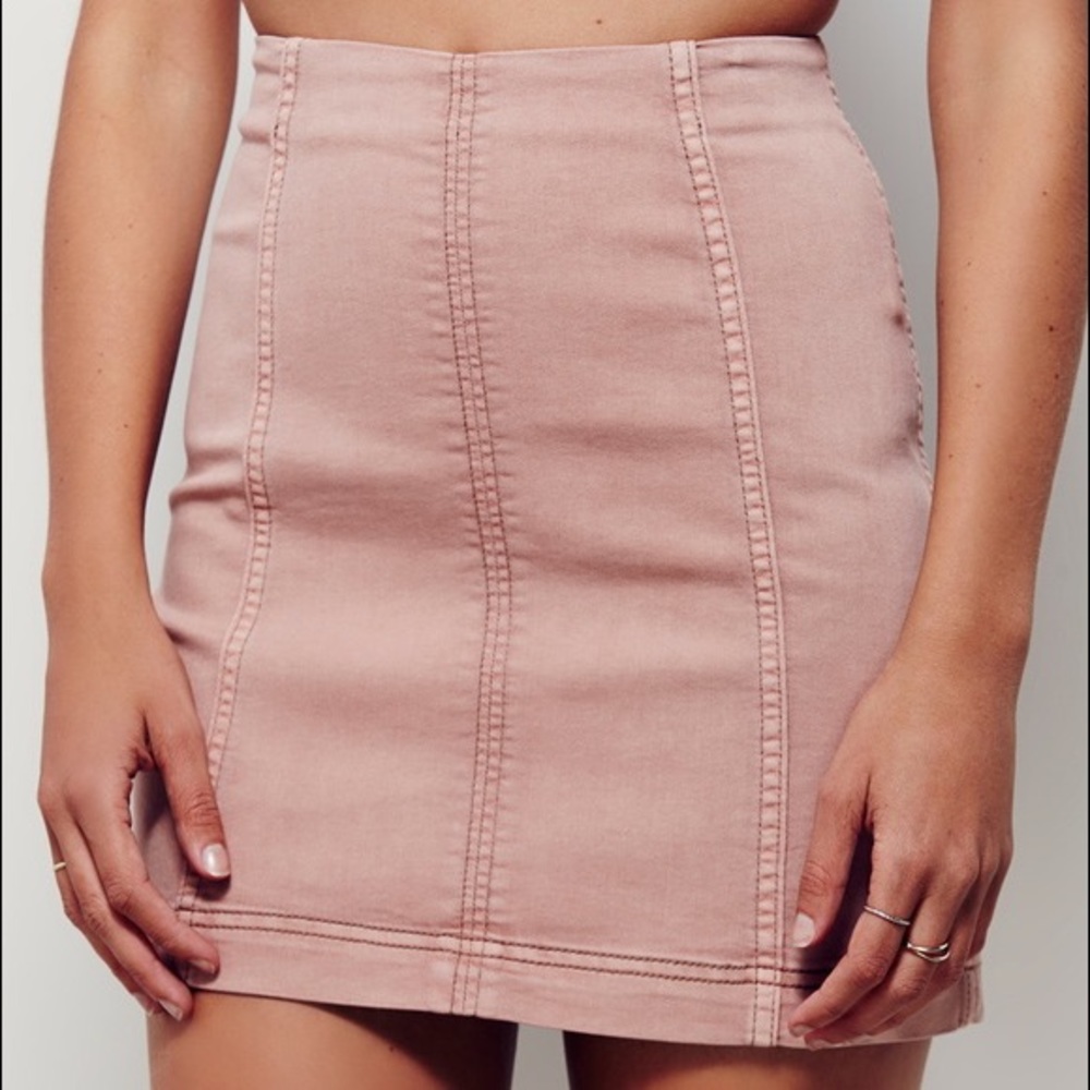 Free people mini skirt